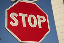 Red Stop Sign Royalty Free Stock Image Red Stop Sign Royalty Free Stock Image