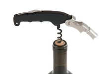 Opening Wine Bottle Royalty Free Stock Photos Opening Wine Bottle Royalty Free Stock Photos