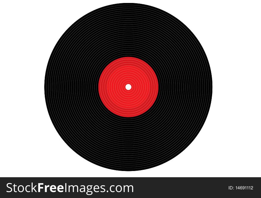 Phonograph record for playing music