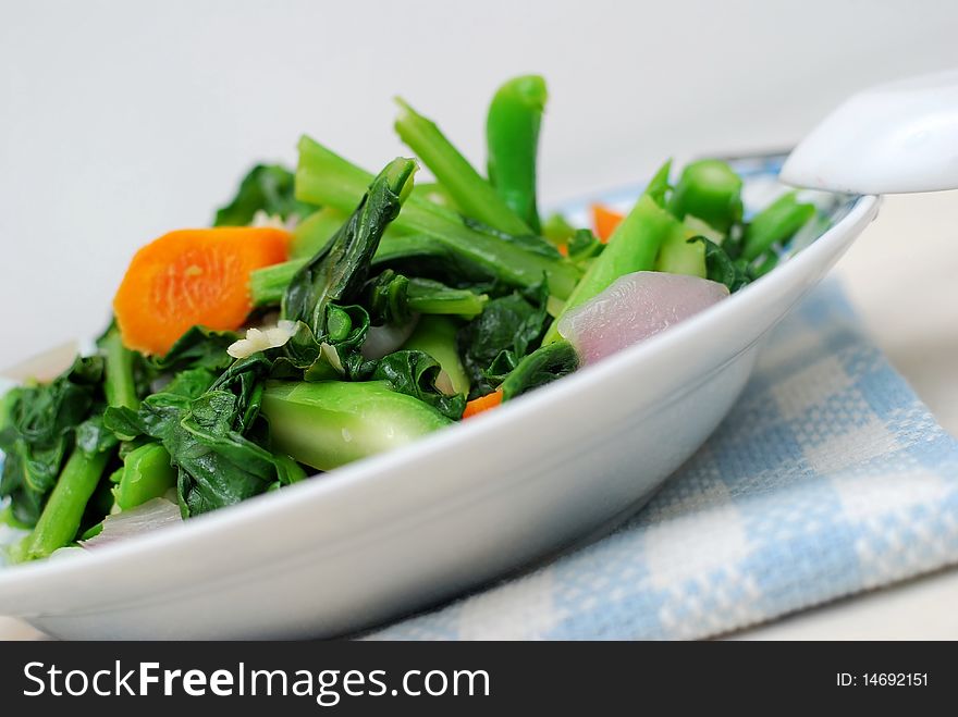 Chinese Style Leafy Vegetables