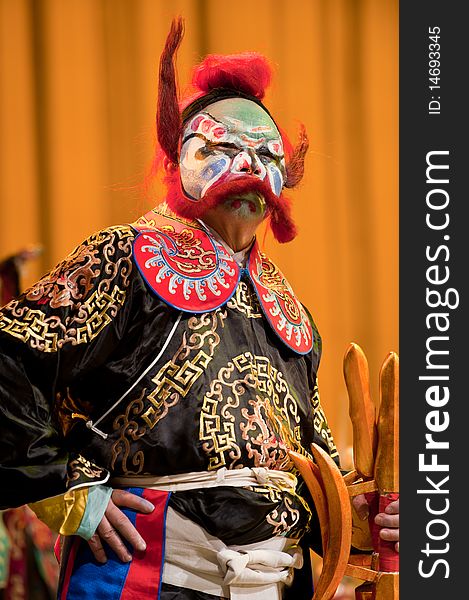 China Opera Clown