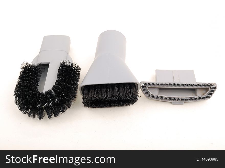 Object a white background - vacuum cleaner brush