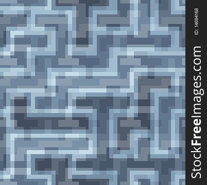 Seamless vector texture with blue tiles. Seamless vector texture with blue tiles
