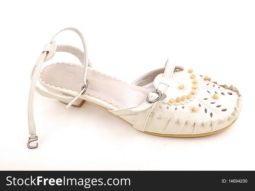 Women shoe isolated on a white background