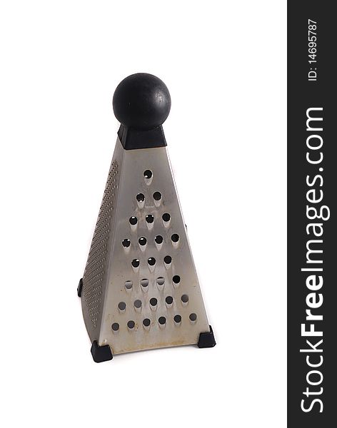 The image of grater under the white background