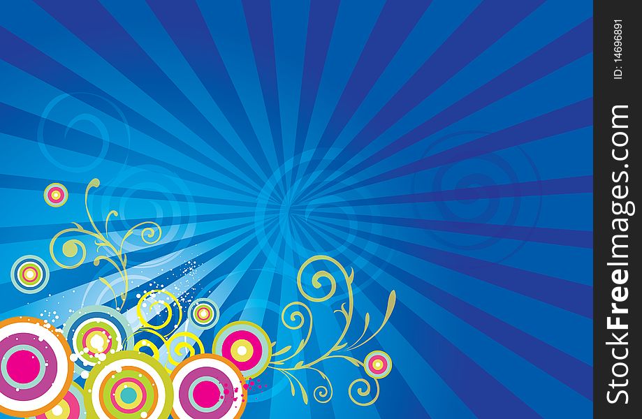 Blue color background design for any occasion. Blue color background design for any occasion