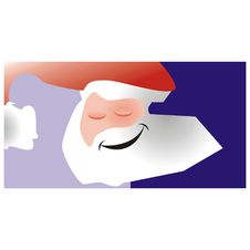 Santa Claus Card Stock Photo Santa Claus Card Stock Photo
