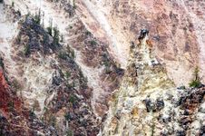 Canyon Colors - Grand Canyon Of Yellowstone Stock Images Canyon Colors - Grand Canyon Of Yellowstone Stock Images