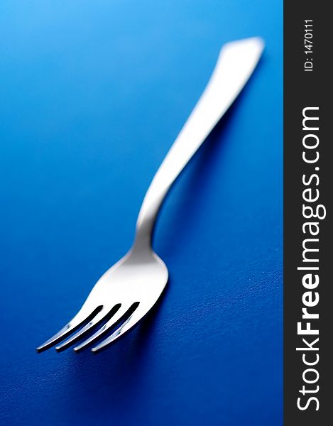 Detail of fork, shallow depth of field