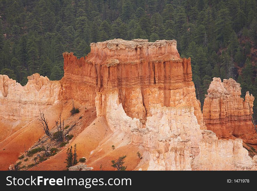 Amphitheater - Bryce Canyon National Park, Utah, USA. Amphitheater - Bryce Canyon National Park, Utah, USA