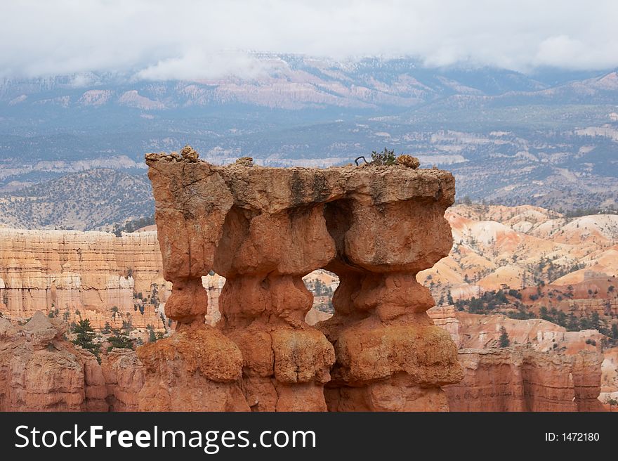 Amphitheater - Bryce Canyon National Park, Utah, USA. Amphitheater - Bryce Canyon National Park, Utah, USA