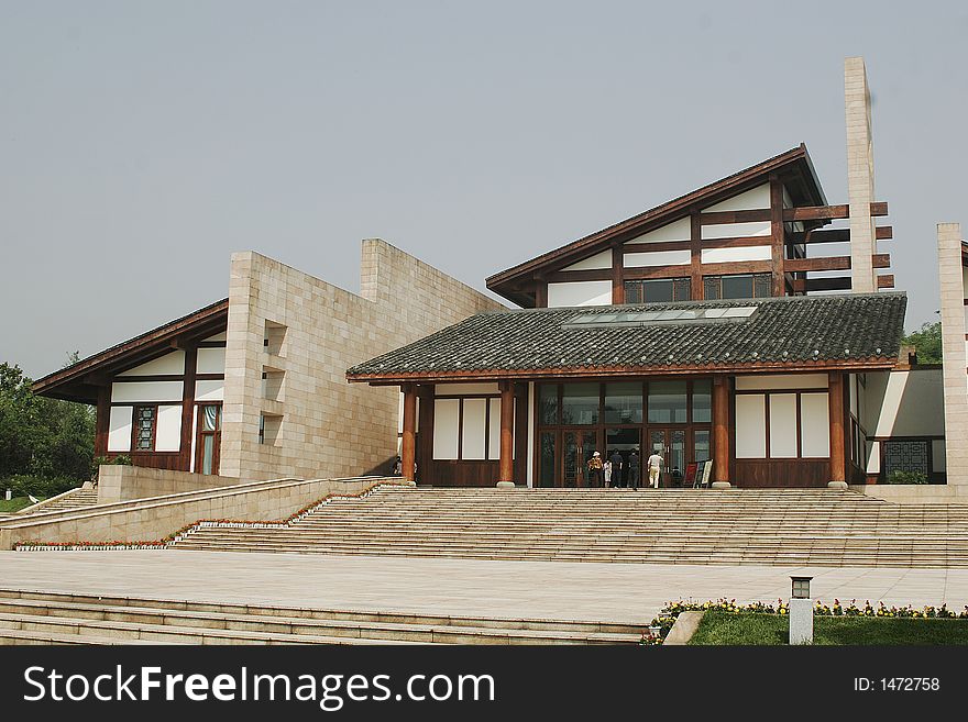 Memorial temple of Deng Xiaoping,the pre-chairman of China