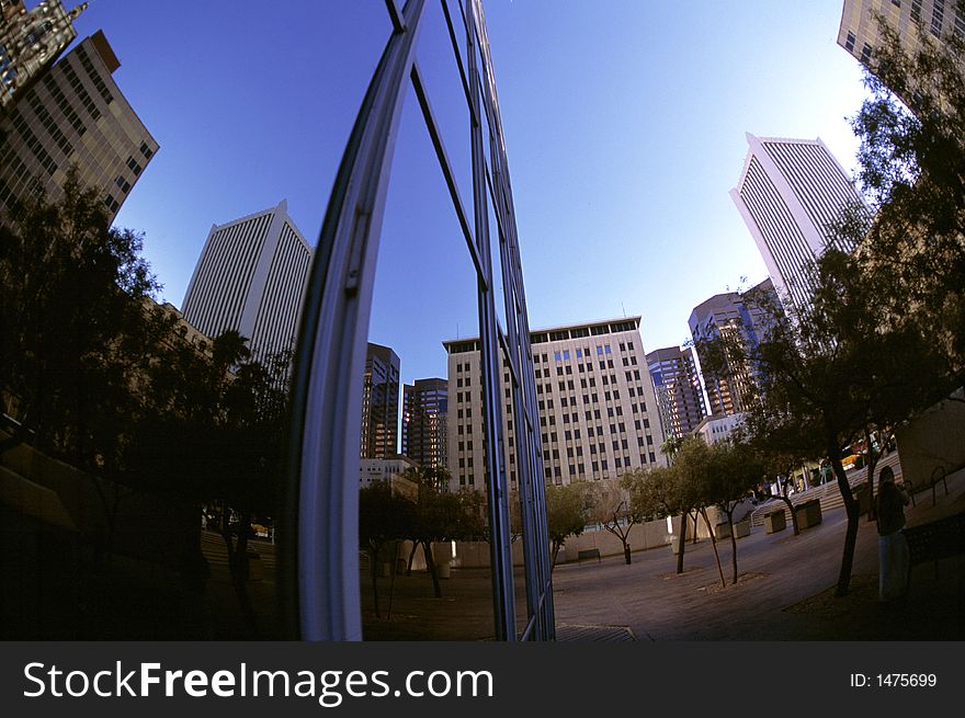 Fisheye Buildings