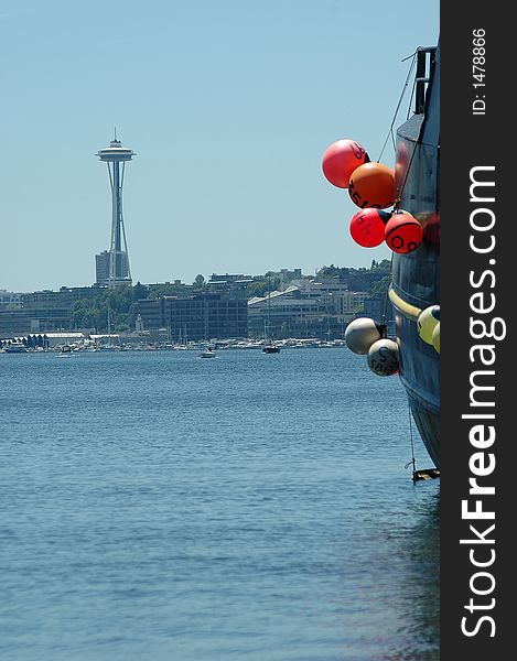 Seattle Space Needle in Seattle, Washington.