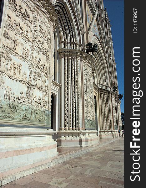 Palazzo del Popolo people palace in Orvieto - Umbria