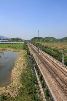 China S Railway Transportation Stock Image