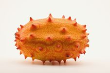 Whole Horned Melon Stock Image