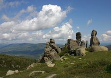 Mountainous Landscape Of Altay Royalty Free Stock Images Mountainous Landscape Of Altay Royalty Free Stock Images