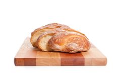 Bread On A Cutting Board Royalty Free Stock Photo Bread On A Cutting Board Royalty Free Stock Photo