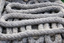 Ropes Detail Royalty Free Stock Photography Ropes Detail Royalty Free Stock Photography