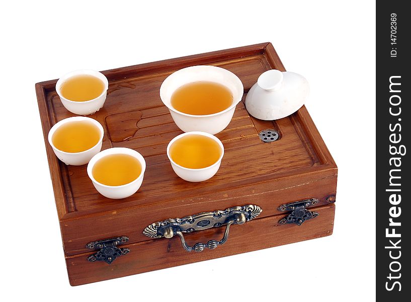 Green tea set