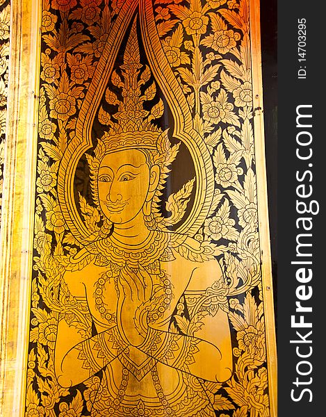 Wat Pho, Temple of the Reclining Buddha , Bangkok Thailand. Wat Pho, Temple of the Reclining Buddha , Bangkok Thailand