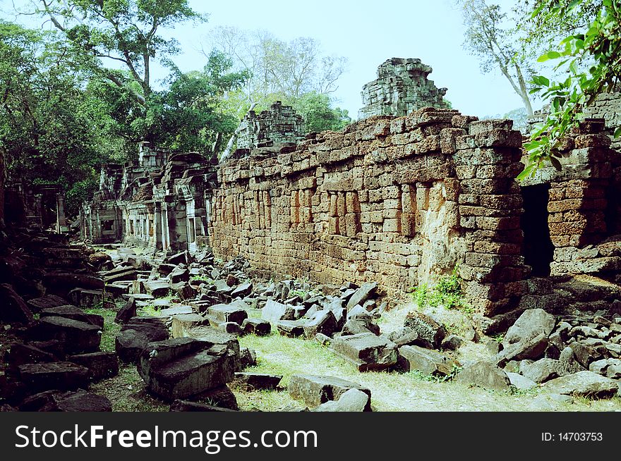 Cambodia temple full of mystery and history