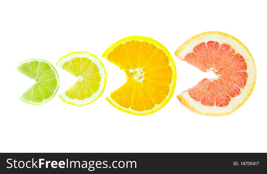 Mixed citrus fruit