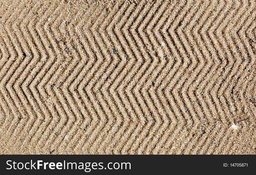 Texture of sand / for a background or wallpaper