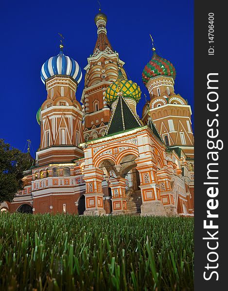 St basills cathedral moscow russia. St basills cathedral moscow russia