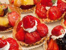 Strawberry Tart Royalty Free Stock Photography Strawberry Tart Royalty Free Stock Photography