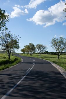 Asphalt Road Royalty Free Stock Images Asphalt Road Royalty Free Stock Images