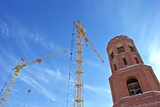 Tower Crane Royalty Free Stock Images