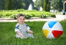 Little Boy Smiling Stock Photography