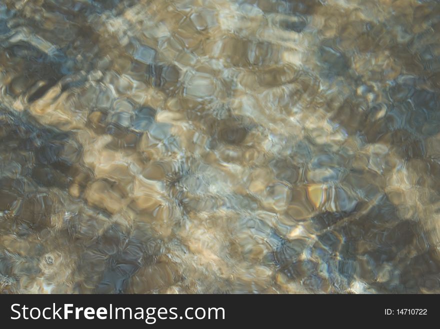 Water ripples on the shallow sea surface. Red Sea, Egypt. Water ripples on the shallow sea surface. Red Sea, Egypt.