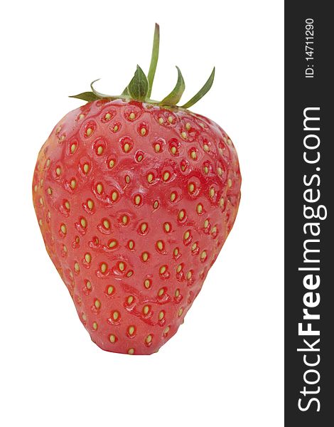 Strawberry On White Background