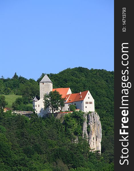An historical castle between Riedenburg and Kelheim in the area of Regensburg in Germany (Bavaria). An historical castle between Riedenburg and Kelheim in the area of Regensburg in Germany (Bavaria)