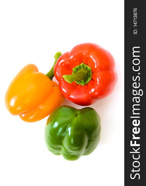 Three Bell Peppers