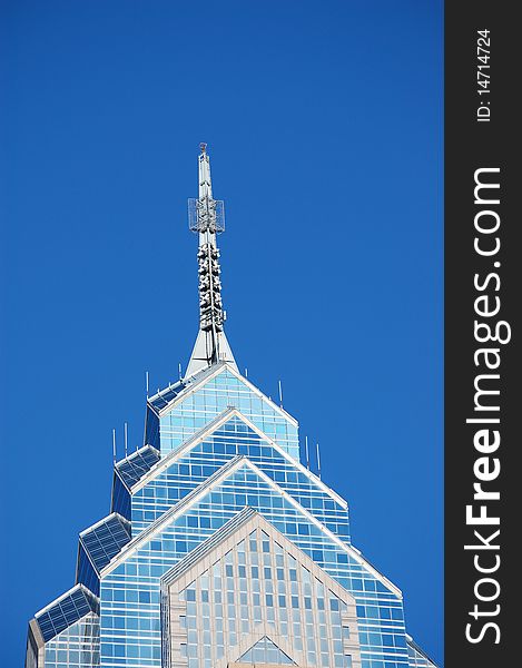 Spire of liberty tower, philadelphia pennsylvania