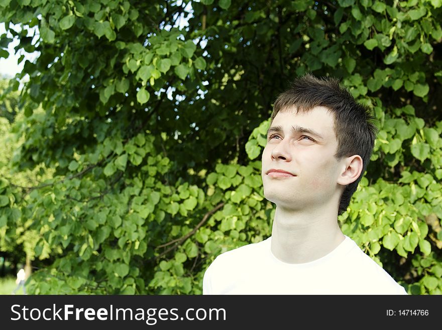 Teen Drinking Coffee