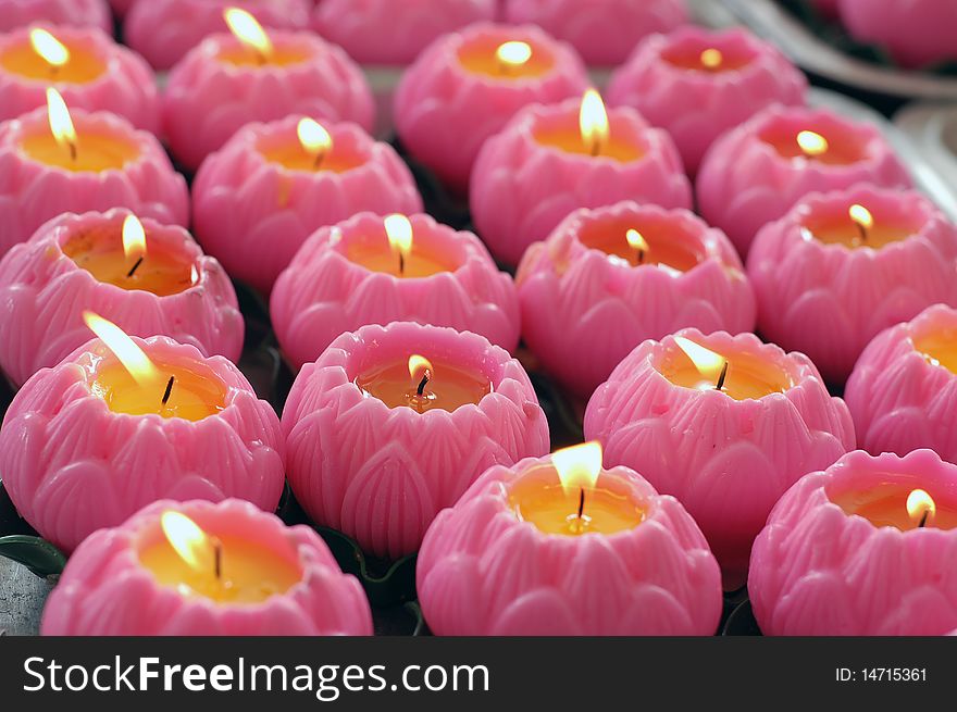 Each candle represent a good wish. it is used in temple. Each candle represent a good wish. it is used in temple
