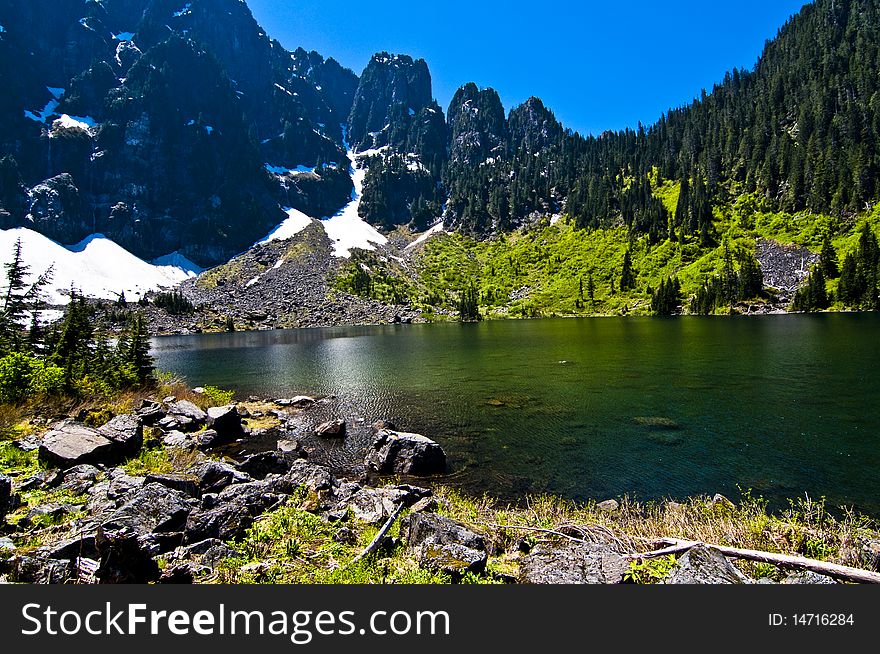 High Alpine Lake