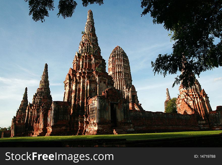 Temple in Ayutthaya province, Thailand