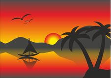 Abstract Sunset Stock Photography Abstract Sunset Stock Photography