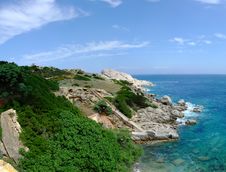 Coast In Sardinia Royalty Free Stock Photography Coast In Sardinia Royalty Free Stock Photography