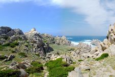Coast In Sardinia Stock Image Coast In Sardinia Stock Image