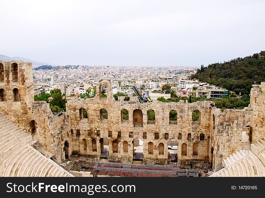 Ancient Theatre Of Herodes Atticus I