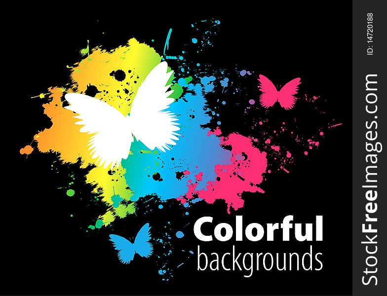 Abstract colorful background