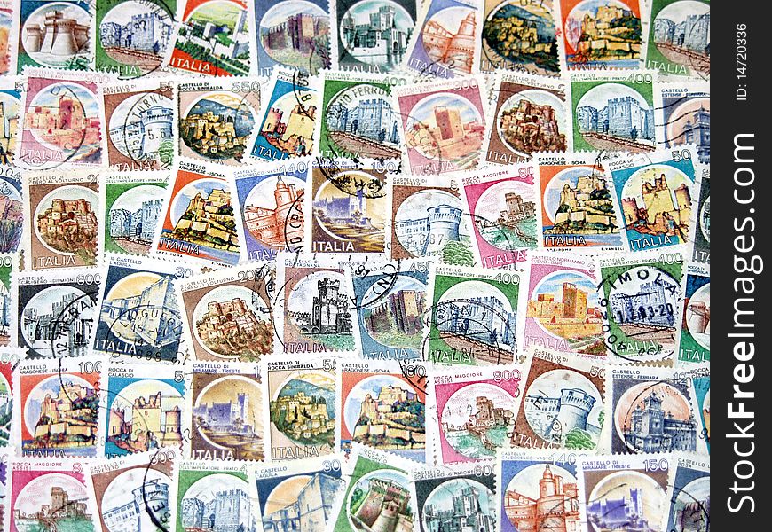 Stamps Of Italy