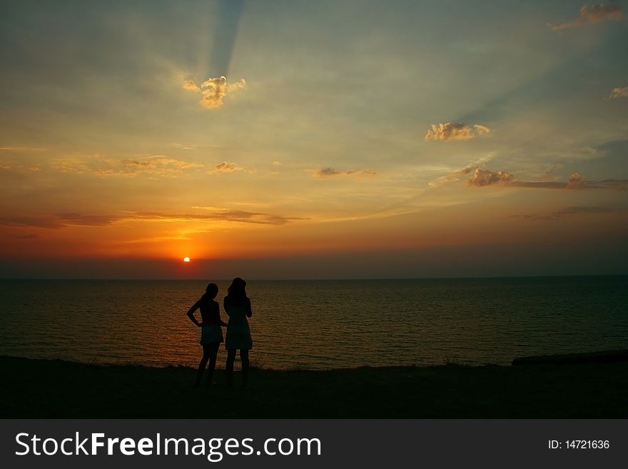 People On The Beach